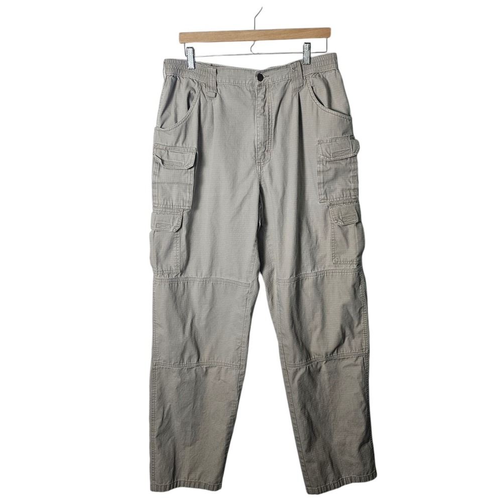 Woolrich Elite‎ Series 38 x 36 Khaki Ripstop Cargo Pants Tactical Pockets